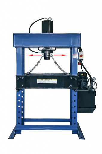 Elektryczna, warsztatowa i hydrauliczna prasa 100T WP100HPRK 100 ton