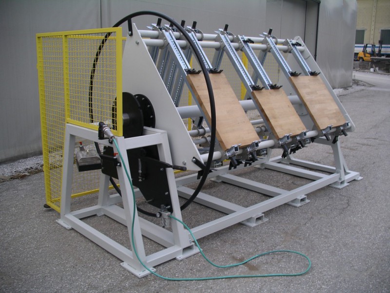 Prasa wiatrakowa TRIMWEX SL – R3 - 2500x1000 mm (drewna, klejonek, stolarska)