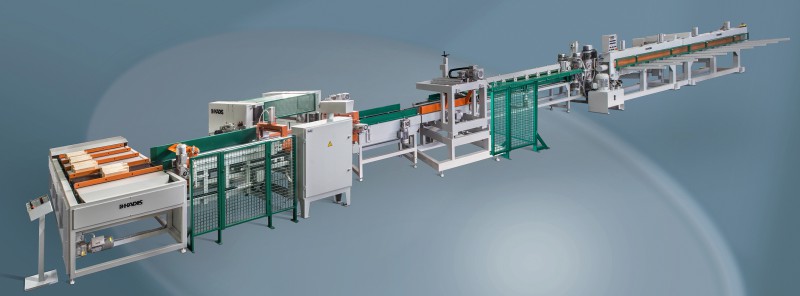 Pełny automat z automatycznym podajnkiem elementów i pasem transmisyjnym do połączeń na mikrowczepy, automatyczna linia do łączenia wzdłużnego Kadis DFK-2M-A/DPK-3A