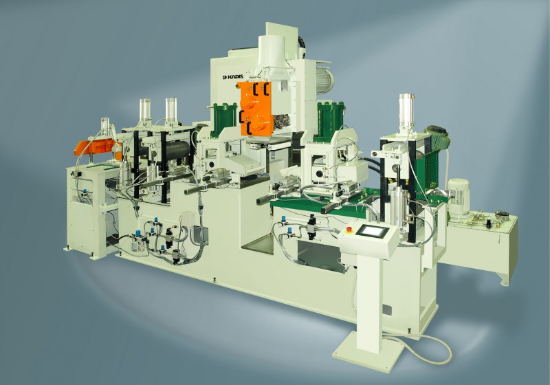 Maszyna do połączeń na mikrowczepy na długość, do podłużnego łączenia drewna, do belek, podłóg, konstrukcji dachowych, do dużych elementów Kadis DKK-1