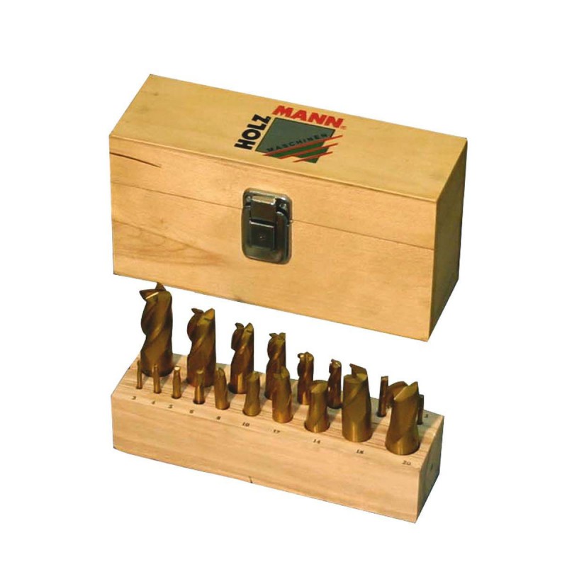 Zestaw frezów, węglików, gryzaków zgrubnych do metalu Holzmann FFS20