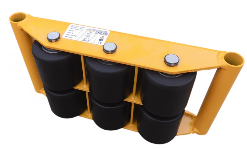 Profesjonalne rolki transportowe o udźwigu 6 t Viber System RT6