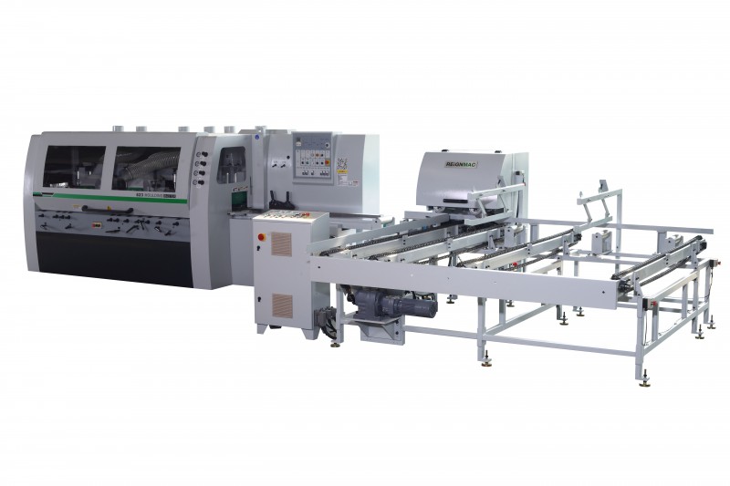 Automatyczny podajnik do długich elementów w kształcie litery L REIGNMAC M704