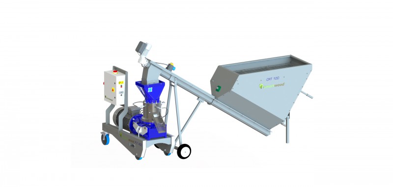 Półprofesjonalna linia do produkcji peletu Smartwood