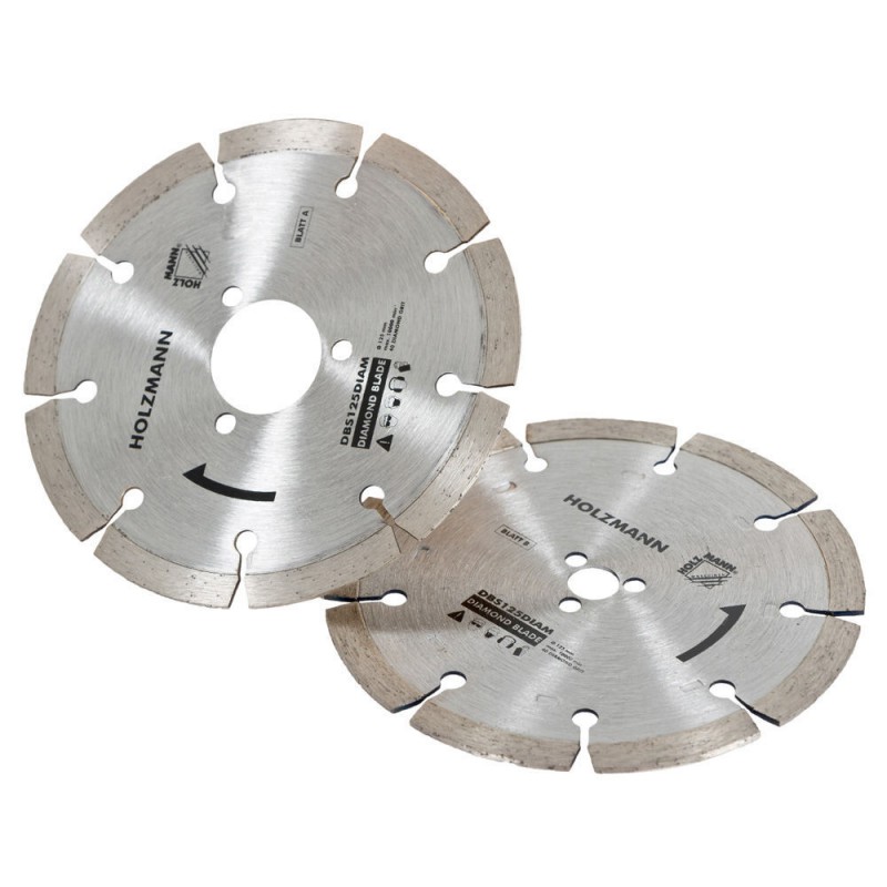 Wymienne tarcze diamentowe 2 szt. Holzmann DBS125DIAM