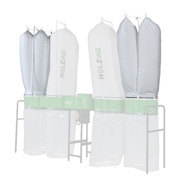 Worek filtracyjny górny o zwiększonej wydajności do odciągu trocin Holzing