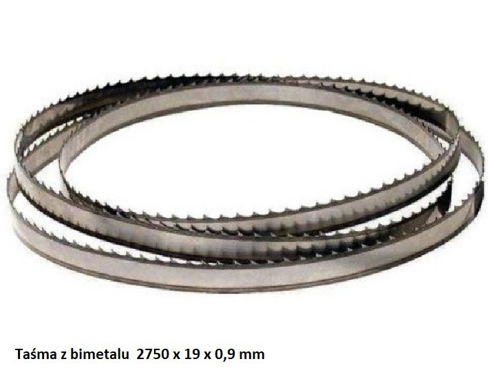 Taśma z bimetalu 2750 x 19 x 0,9 mm