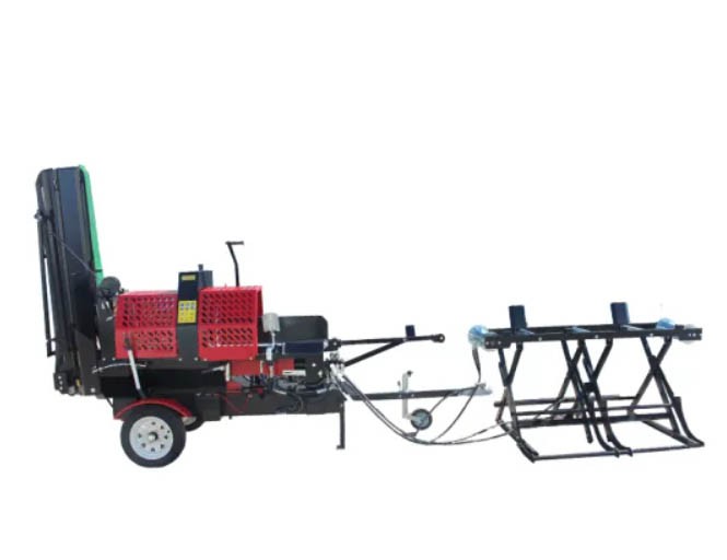 Hydrauliczny podajnik kłód drewna do piło-łuparek OPTIMAT Titanium CLS12 i CLS20