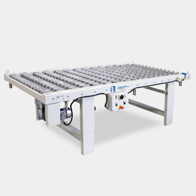 Stół podawczy dyskowy, podajnik dyskowy napędzany silnikiem OSAMA TDM 1300x2000