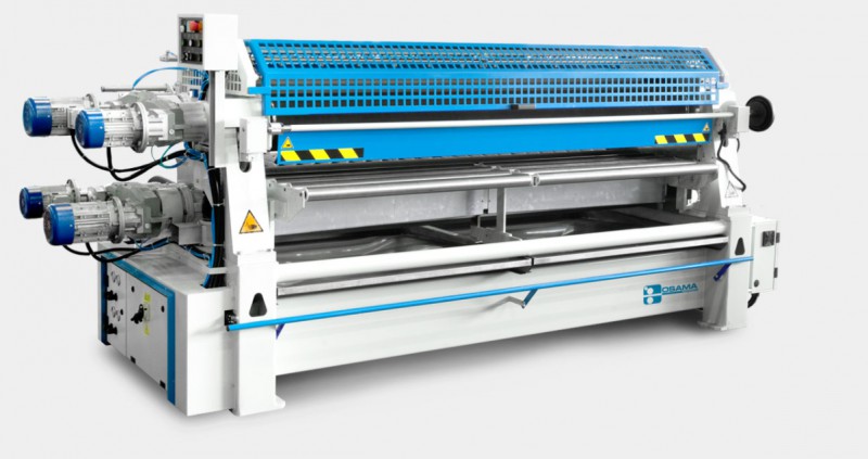 Automatyczna czterorolkowa klejarka z 4 silnikami OSAMA SV4x4 350-1300