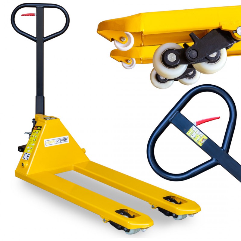 Wózek paletowy, paleciak 2500 kg VIBER-SYSTEM P2500 Industry