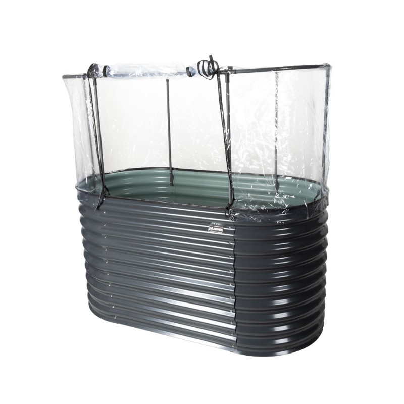 Warzywnik, podwyższona grządka z osłoną ZIPPER ZI-BGWH150