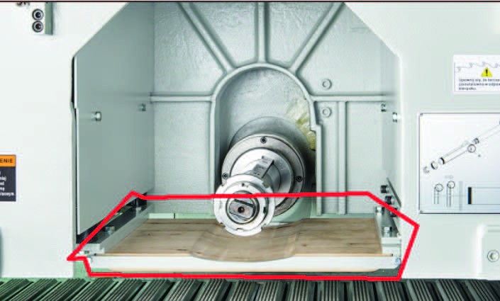 Przyrząd do cięcia krótkich elementów do wielopiły HOLZING MRS 300