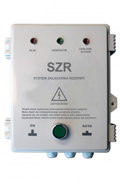 Automatyczny włącznik do generatorów Optimat IQ9500 / IQ11500-V2CUBE ATS (SZR) 100A