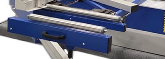 Ruchome przedłużenie ramy - długość: 400 mm do piły formatowej STOMANA S 350 A CNC