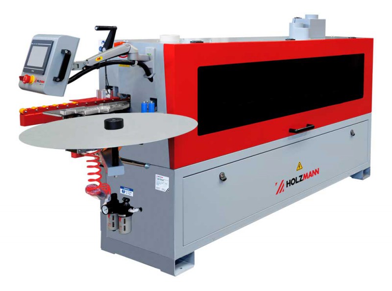 Okleiniarka ze wstępnym frezowaniem Holzmann KAM35SMART - wstępne frezowanie, cyklina, natryski przed polerką, polerka