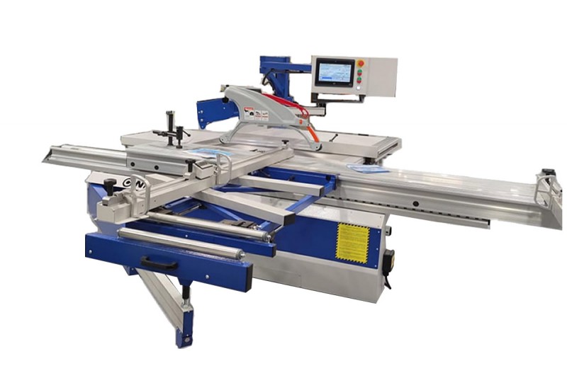 Piła formatowa, formatówka STOMANA S 350 A CNC z elektromotoryką na 1500mm i lewym wyświetlaczem