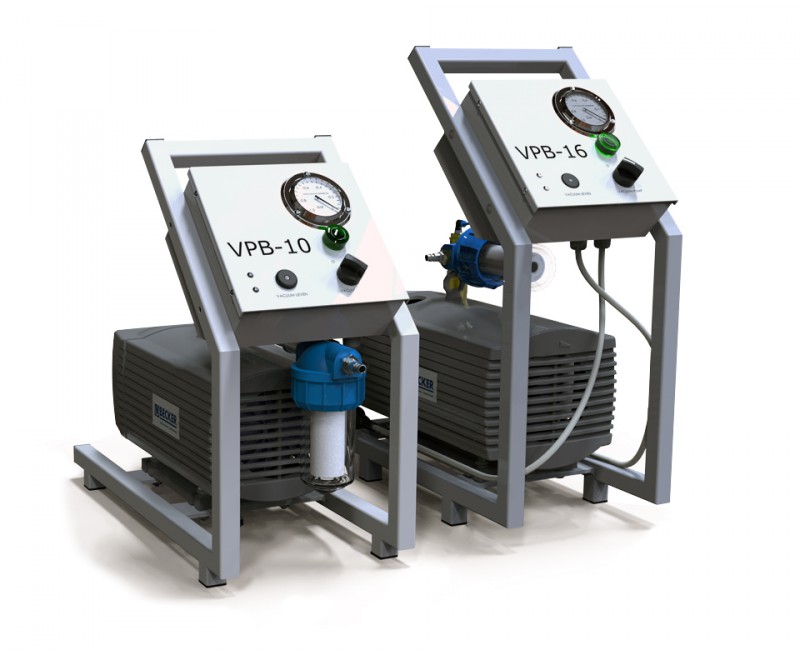 Przenośny system próżniowy OPTIMAT VPB-16 (pompa próżniowa) do fornirów, fornirowania, laminowania