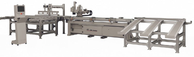 Centrum frezarskie CNC do obróbki ościeżnic drzwiowych, ram CENTAURO ALFA JAMB