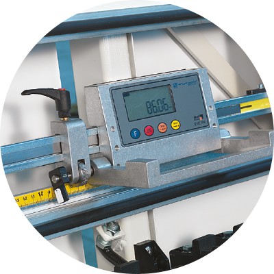 Wyświetlacz pionowy do pionowej piły panelowej Putsch Meniconi Supercut 4222