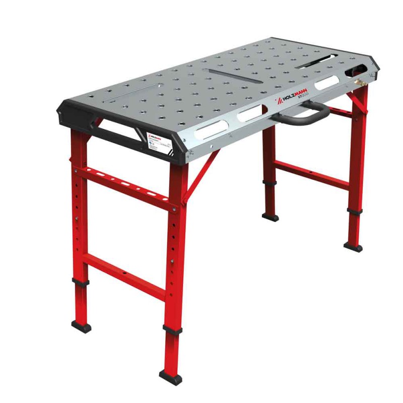 Przenośny, stalowy stół spawalniczy Holzmann ST2GO