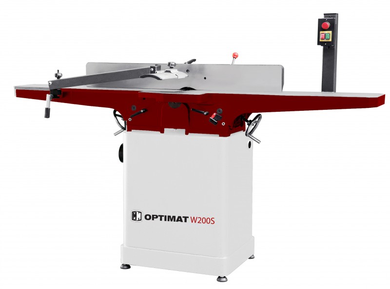 Strugarko wyrówniarka OPTIMAT W 200S z wałem spiralnym 230V/400V