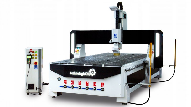 Frezarka CNC TechnologieCNC 2140 INDUSTRY 2.0 6kW 2100x4000mm
