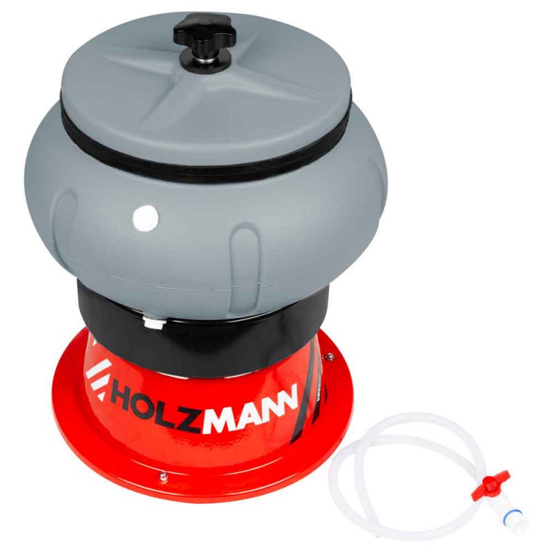 Polerka wibracyjna, obrabiarka bębnowa, szlifierka, gratowarka, gradowarka, szlifierka, odrdzewiania Holzmann VPT8KG