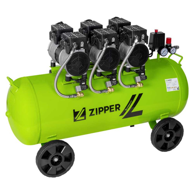 Kompresor bezolejowy Zipper ZI-COM90SI - 90 L