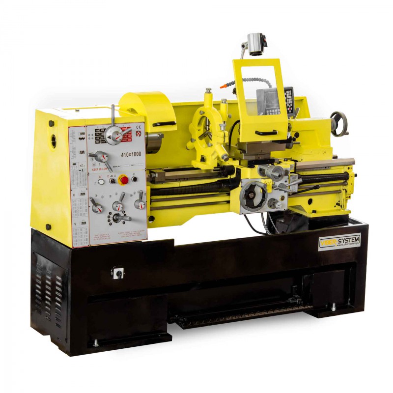 Tokarka do metalu Viber-system 410x1000 z Cyfrowym odczytem położenia