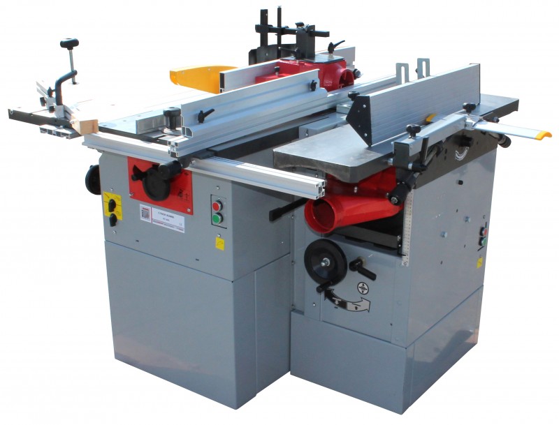 Urządzenie wielofunkcyjne Holzmann K5 260L - 5w1 - grubościówka, wyrówniarka, pilarko frezarka