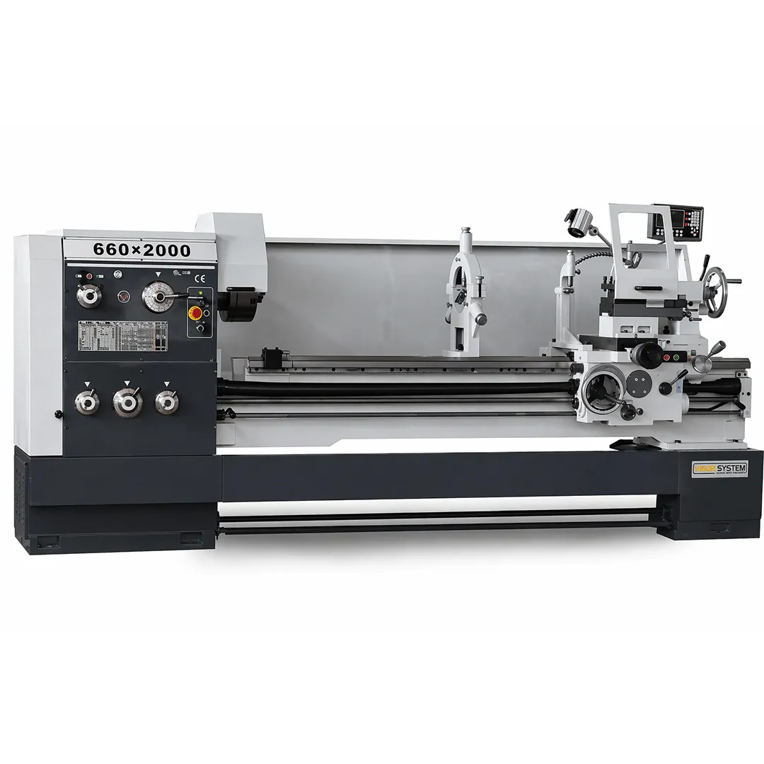 Tokarka do metalu Viber-system 660x2000 mm z Cyfrowym odczytem położenia