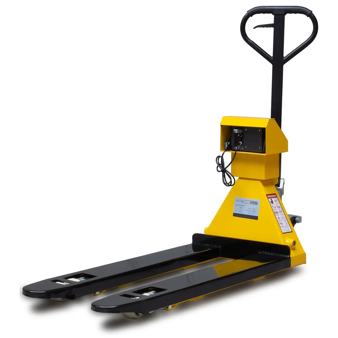 Wózek paletowy, paleciak z wagą Viber-System P3000W 3000kg, 3 tony