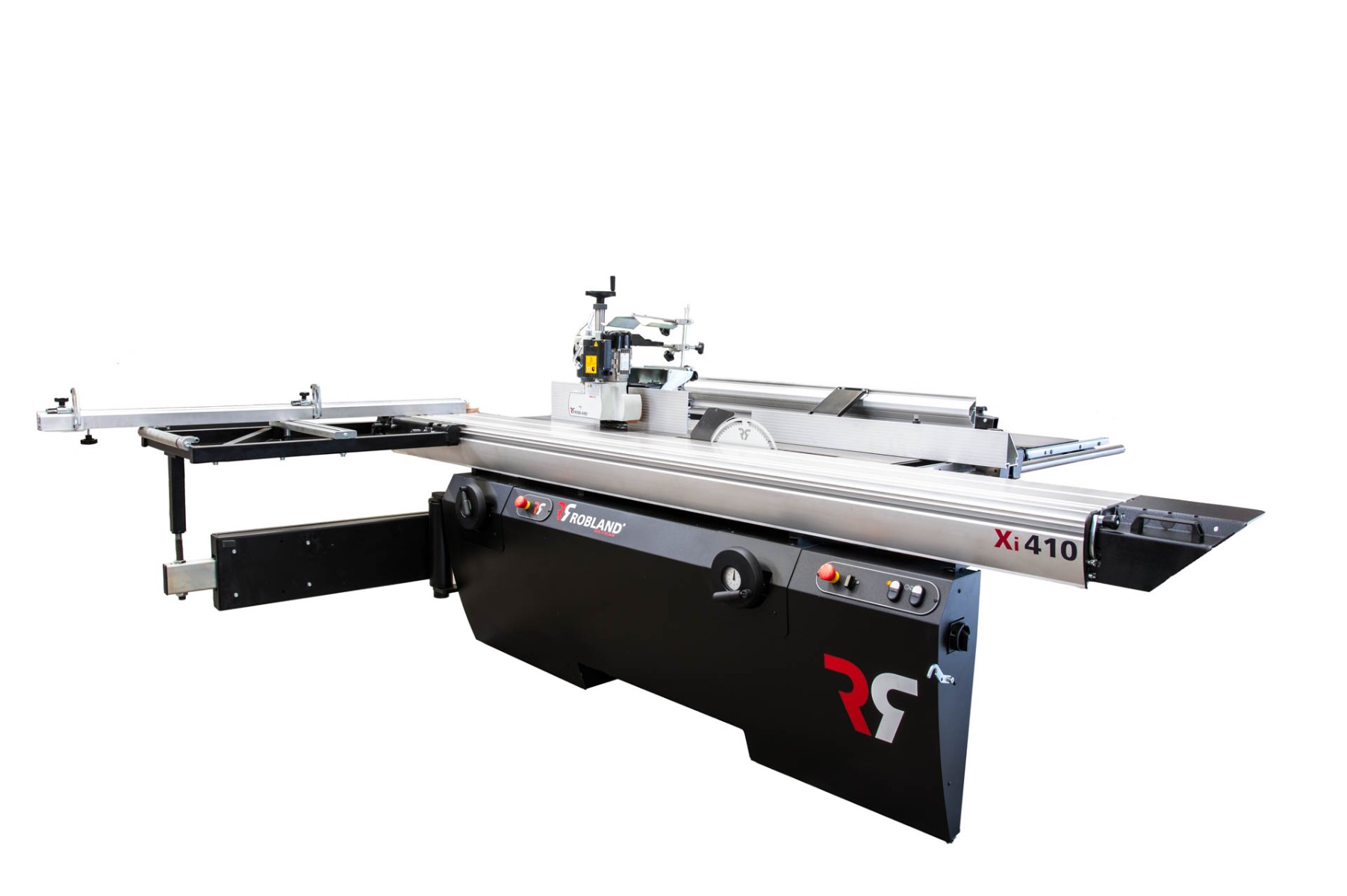 Maszyna wieloczynnościowa, kombinowana z wałem nożowym ROBLAND X310 - piła, frezarka uchylne wrzeciono, wyrówniarka, grubościówka