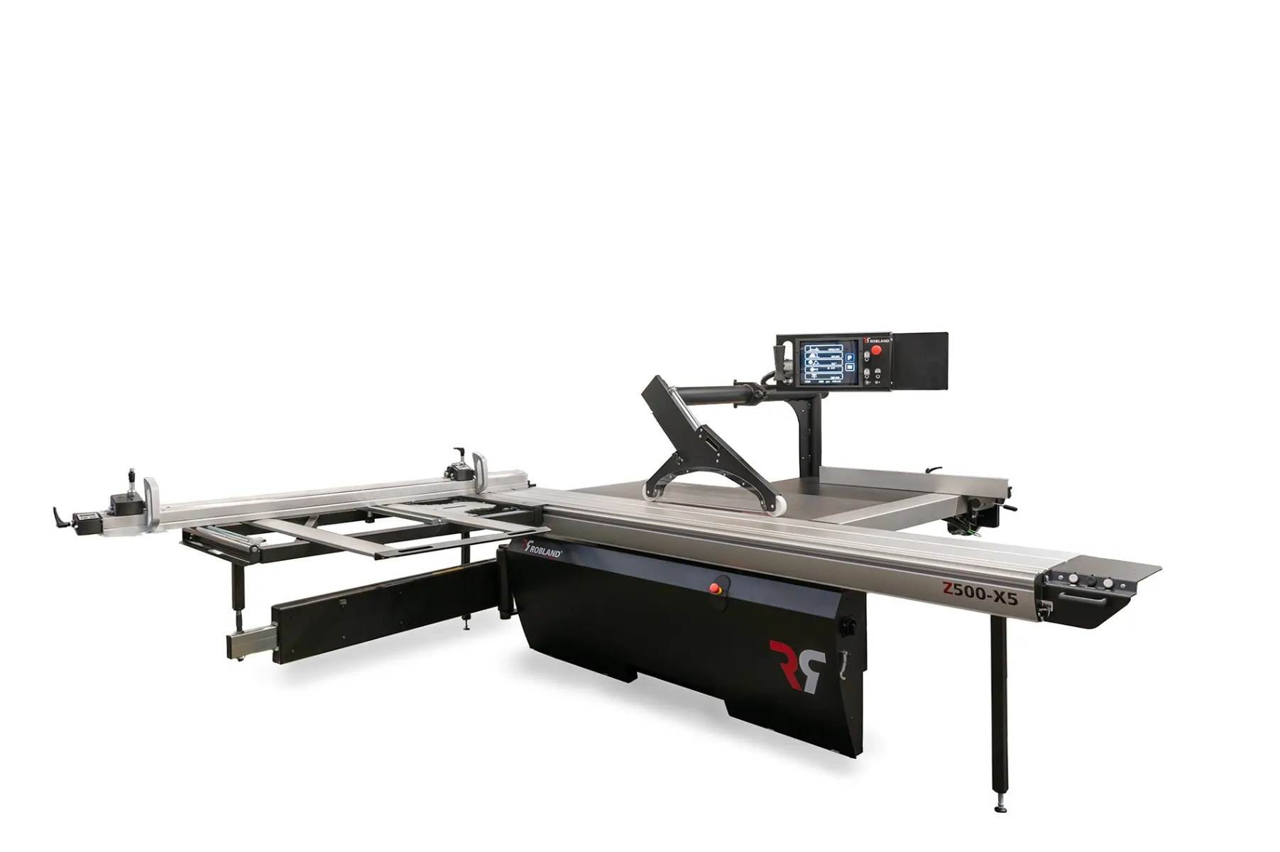 Piła formatowa, formatówka ROBLAND Z 500 X5 Snapbrake - system ochrony dłoni, sterowanie numeryczne 12
